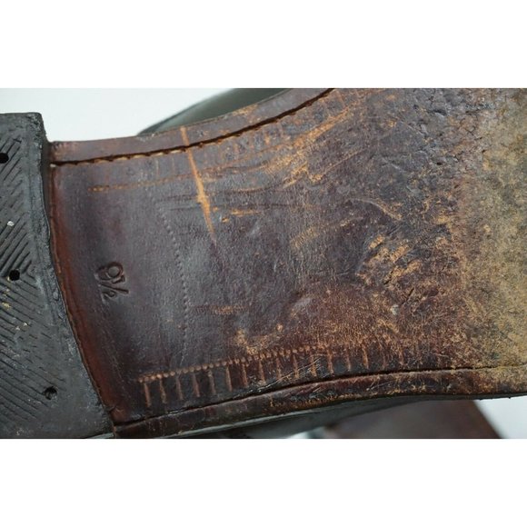 Loake Bros. British Isles Collection Black Cap Toe Mens Dress Shoes Sz 9.5 - Picture 7 of 10